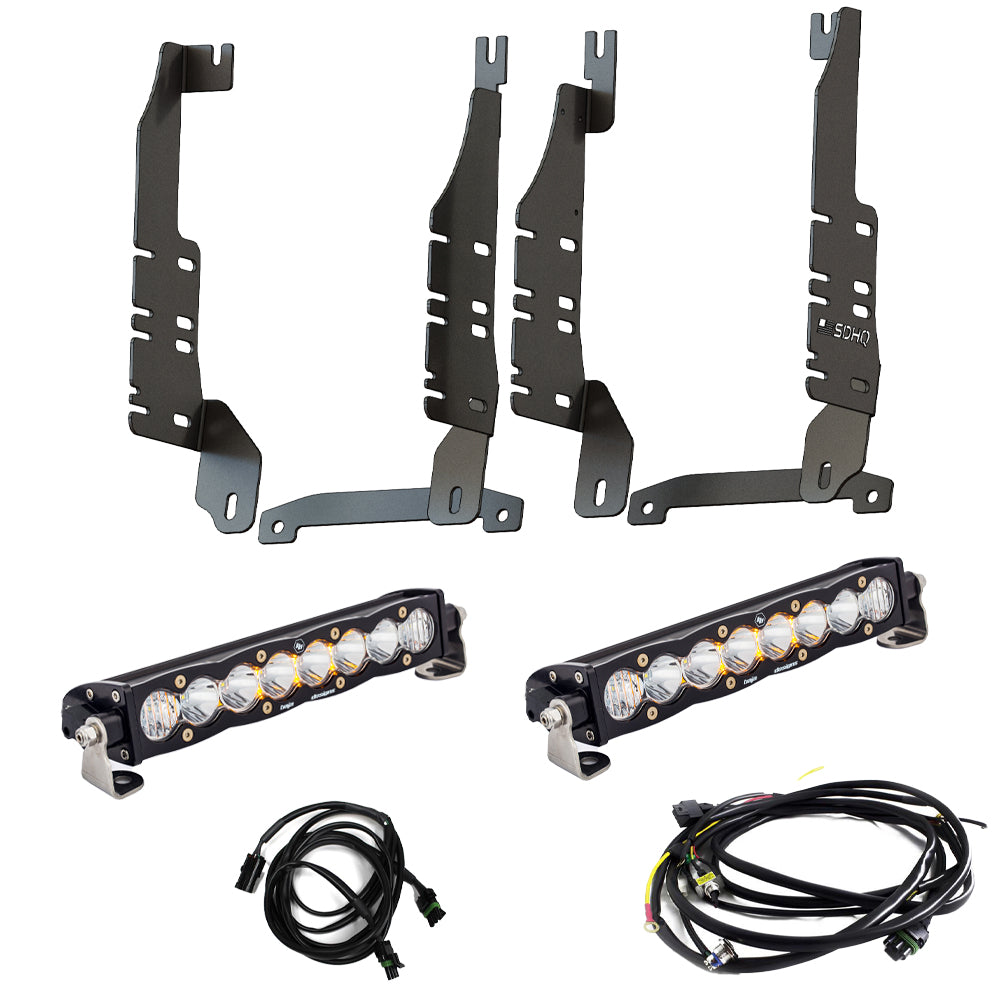 '19-23 Ram 1500 SDHQ Built "Build your Own" Behind the Grille LED Light Bar Mount