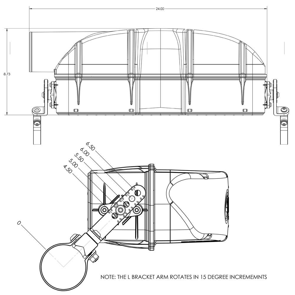 S&B Particle Separator 2 for 2017-2021 Can-Am Maverick X3 Particle Separator S&B Filters design