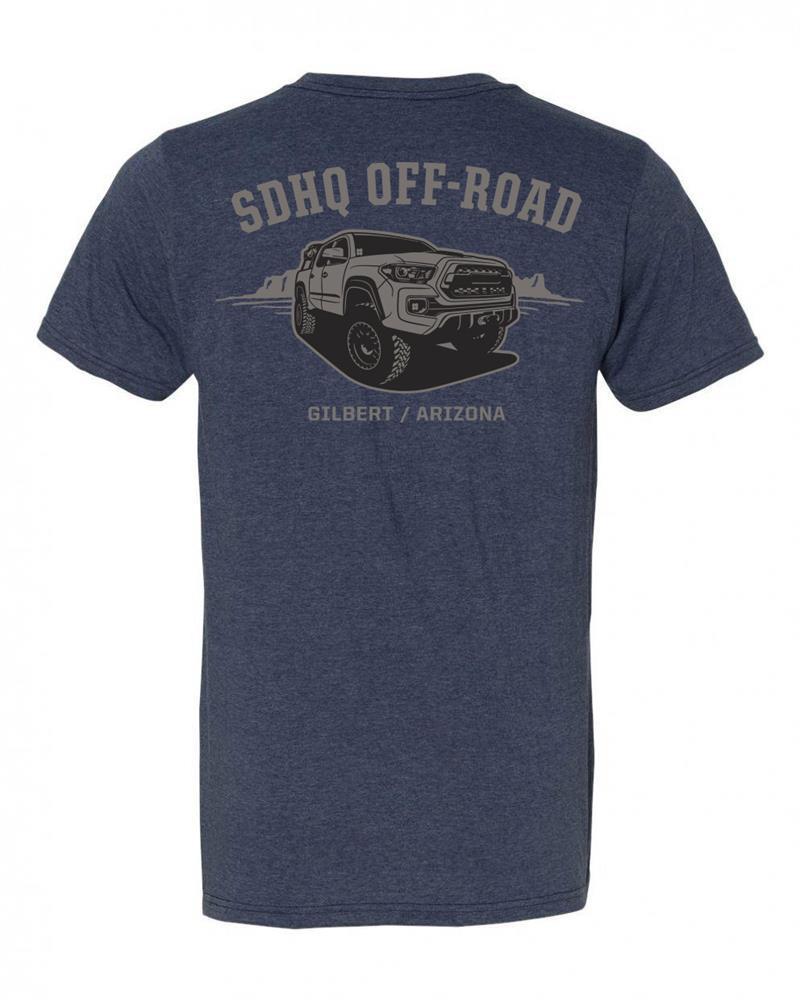 SDHQ Mens Tacoma Expo T-Shirt-Blue Apparel SDHQ Off Road 