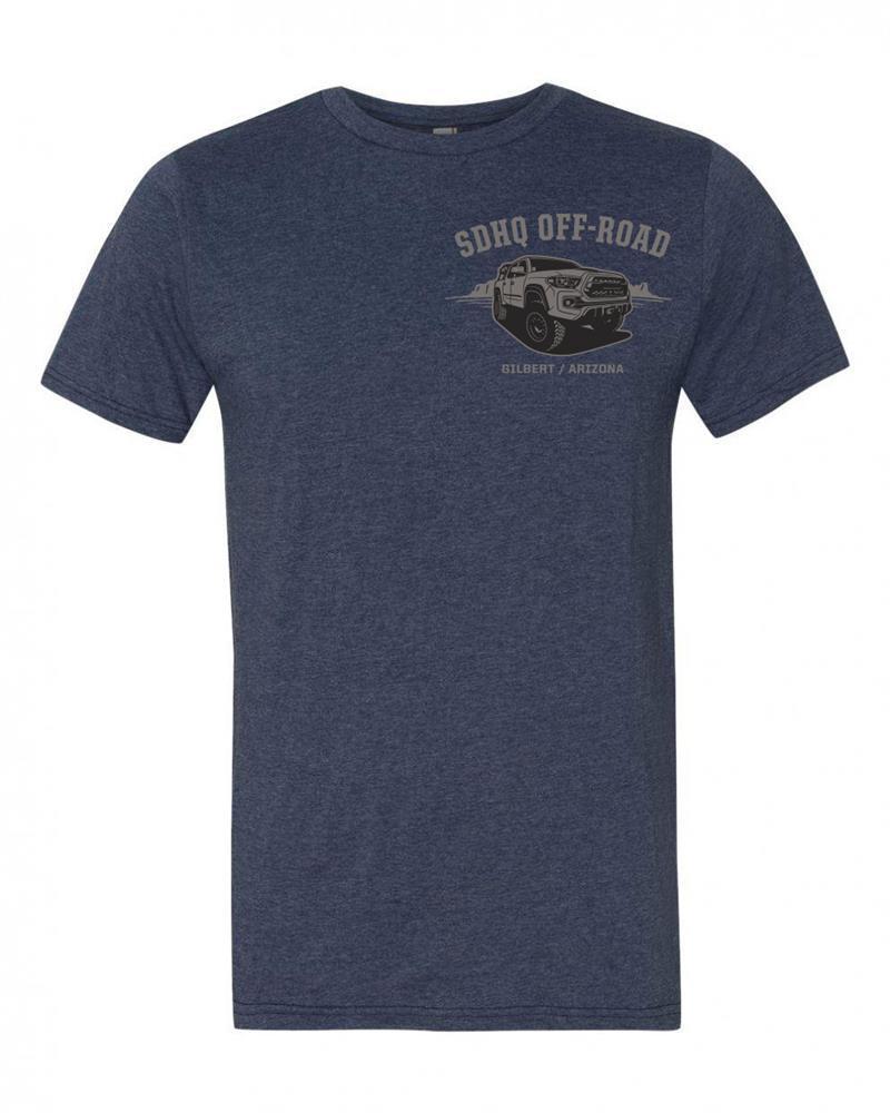 SDHQ Mens Tacoma Expo T-Shirt-Blue Apparel SDHQ Off Road Blue Small 