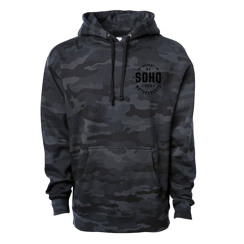 SDHQ Motorsports Black Camo Pullover Apparel SDHQ Off Road