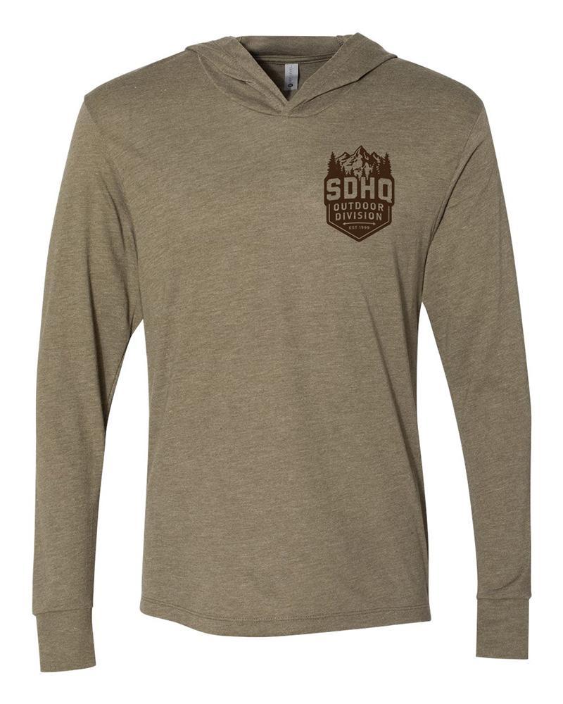 SDHQ "Outdoor Division" Hooded T-Shirt Apparel SDHQ Off Road 