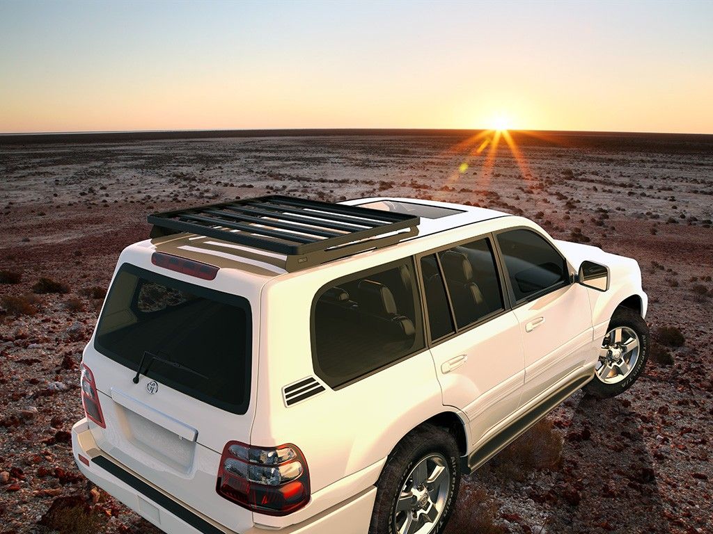 Slimline II 1/2 Roof Rack Kit-Toyota Land Cruiser 100 Series Front Runner display