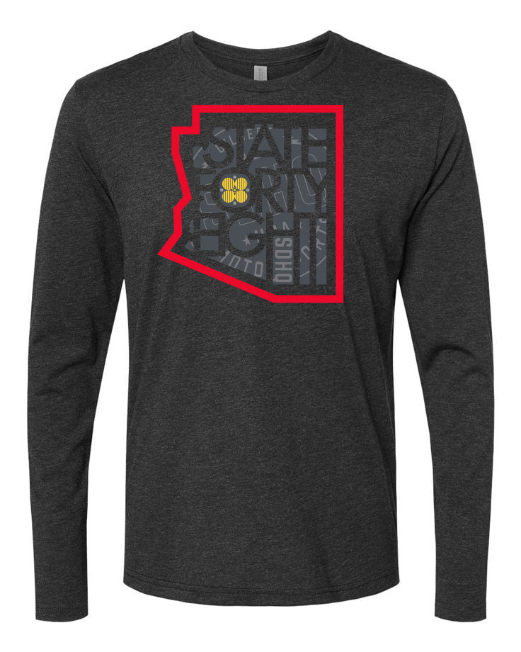 SDHQ Motorsports State 48 Long Sleeve Shirt