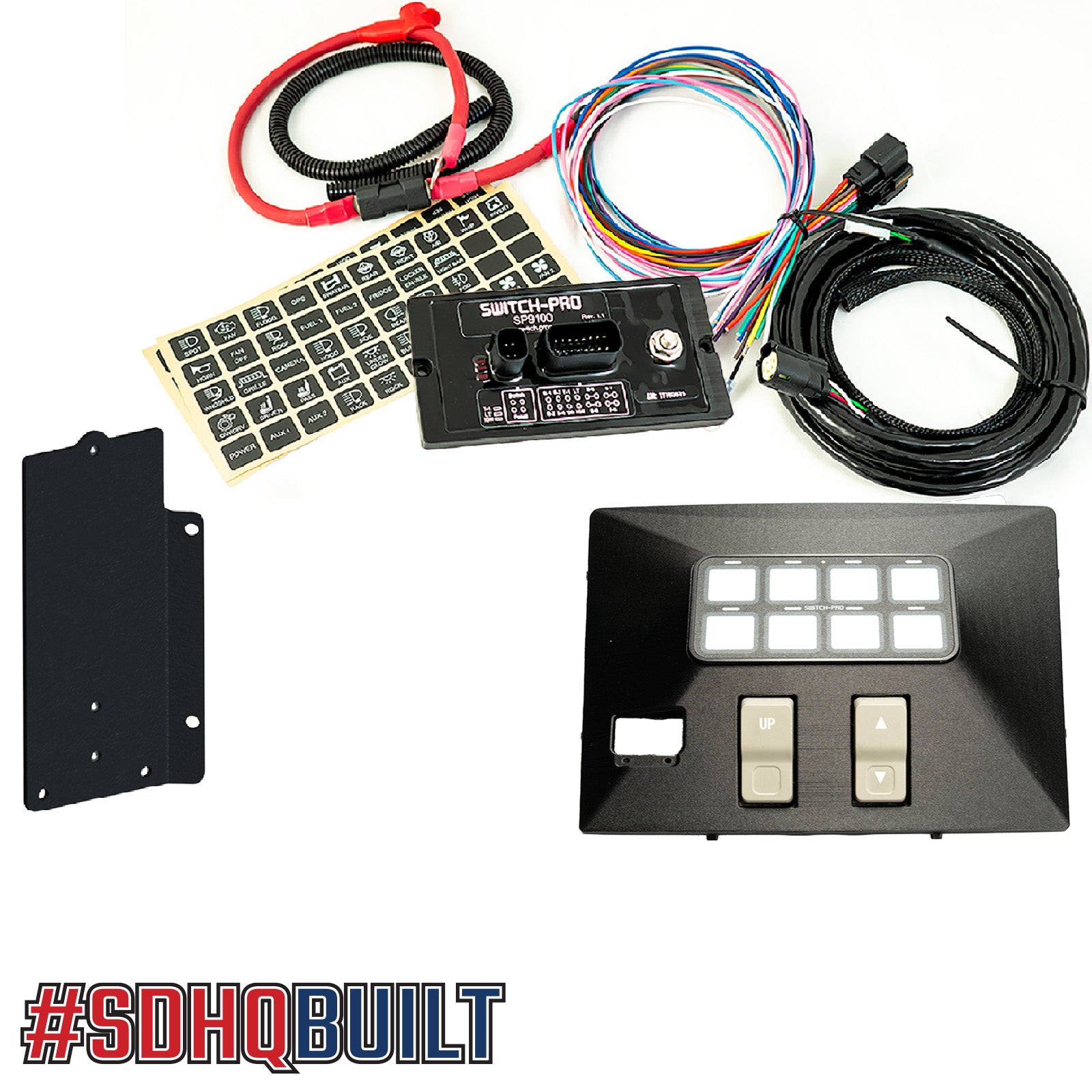 '14-21 Toyota Tundra SDHQ Built Complete SP-9100 Overhead Mounting Kit Lighting SDHQ Off Road