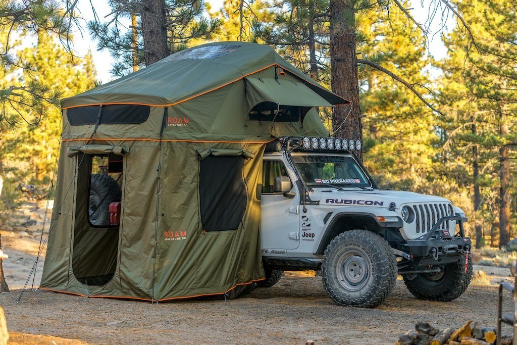 Vagabond XL Roof Top Tent Roam Adventure Co. display