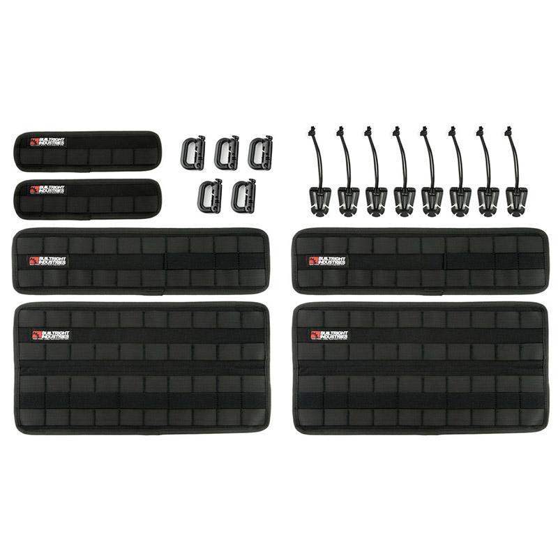 Velcro Tech Panel-6pc Kit Display of Included Parts 