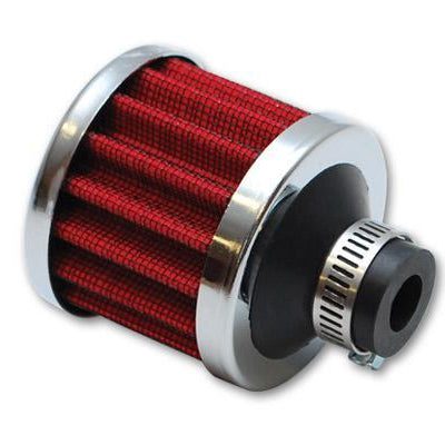 Crankcase Breather Filters Clamp On Style Fabrication Vibrant Performance display