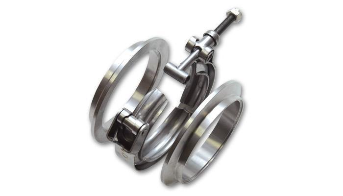 Vibrant Stainless Steel V-Band Flange Assembly Fabrication Vibrant Performance 