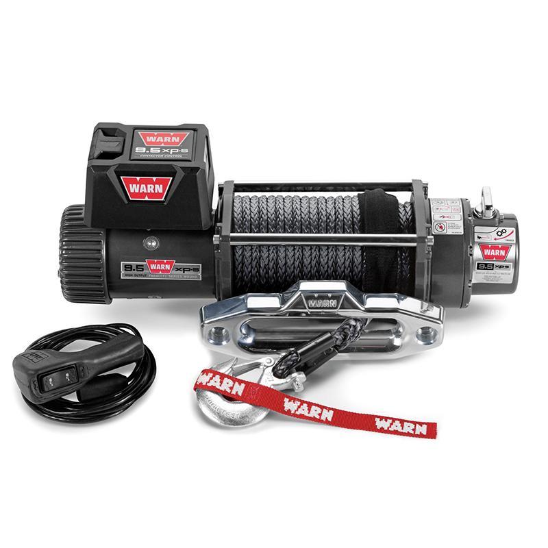 Warn 9.5xp-s Ultimate Performance Winch 9,500 Lb Capacity W/Synthetic Rope Winch Warn Industries 